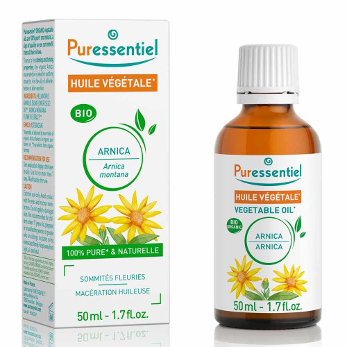 Puressentiel Arnica Bio 50ml - Soulage Douleurs et Tensions