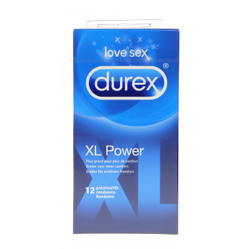 DUREX XL Power Préservatifs Grandes Tailles-5221