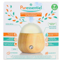 Puressentiel Atmo Diffuseur Ultrasonique 1 Unité, Brume Relaxante