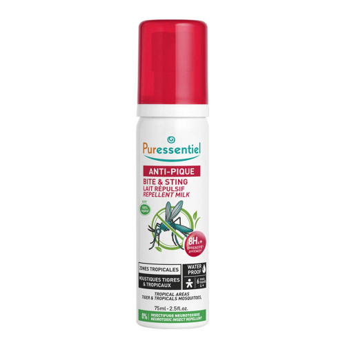 Puressentiel Anti-Pique Zone Tropicale 75mL - Moustiques Tropicaux