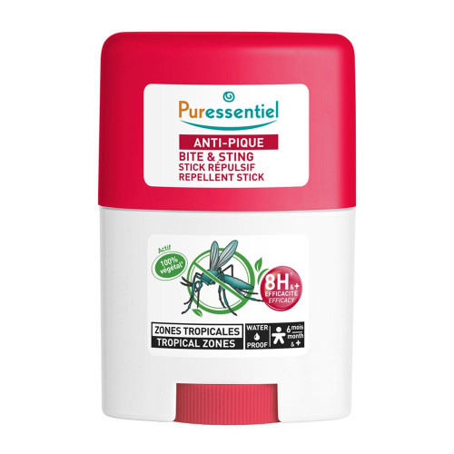 Stick Répulsif Puressentiel 20mL - Anti-Pique Zones Tropicales