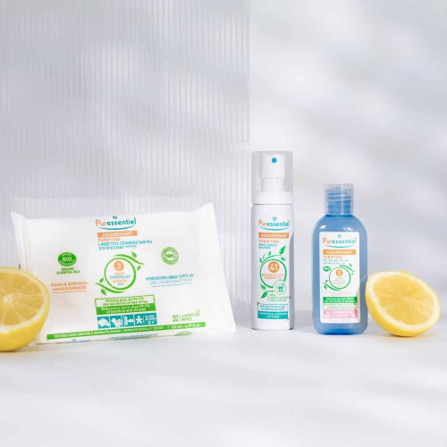 Lingettes Désinfectantes Bio x32 Puressentiel