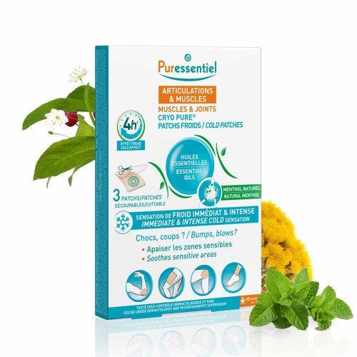 ARTICULATIONS & MUSCLES CRYO PURE 3 PATCHS
