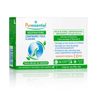 Puressentiel Comprimés Toux 24 Soulagement Gorge et Immunité