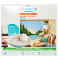Puressentiel Diffuseur Spirulo 10ml Ambiance Chaleureuse et Écoresponsable