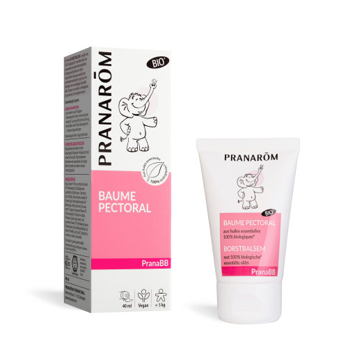 Pranarom Prana BB Baume Pectoral Bio 40ml - Respiration Facile