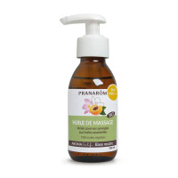 PRANAROM Huile Base Naturelle Massage 100mL - Douceur et Hydratation