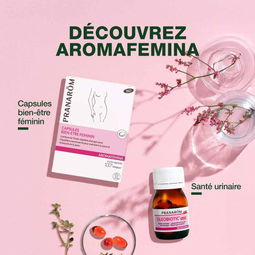 PRANAROM Aromafemina 30 Capsules - Confort Voies Urinaires Bio