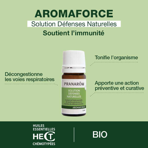 PRANAROM Aromaforce Bio 5ml - Boostez vos défenses naturelles