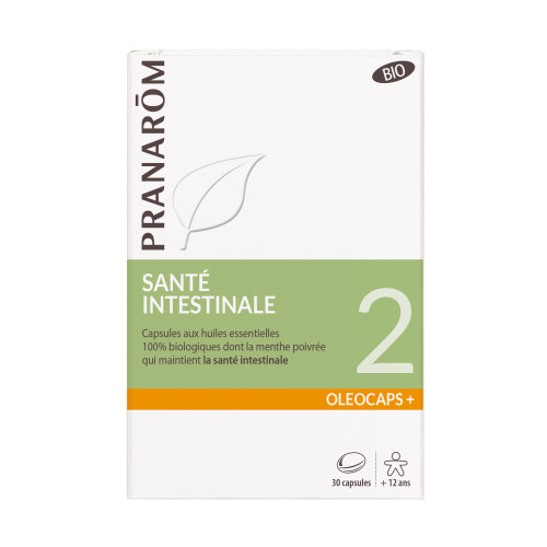PRANAROM Oléocaps+ 2 Bio 30 Capsules - Santé Intestinale Equilibrée