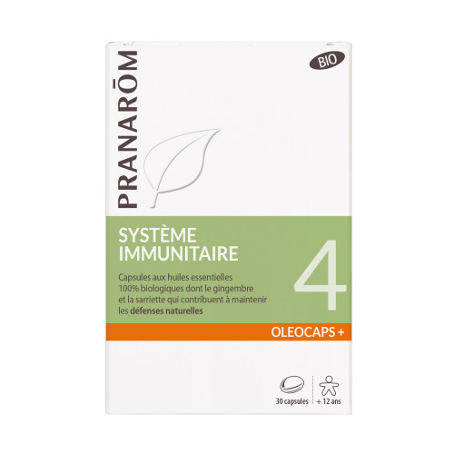 PRANAROM Oléocaps+ 4 Bio 30 Capsules - Soutien Immunitaire Naturel