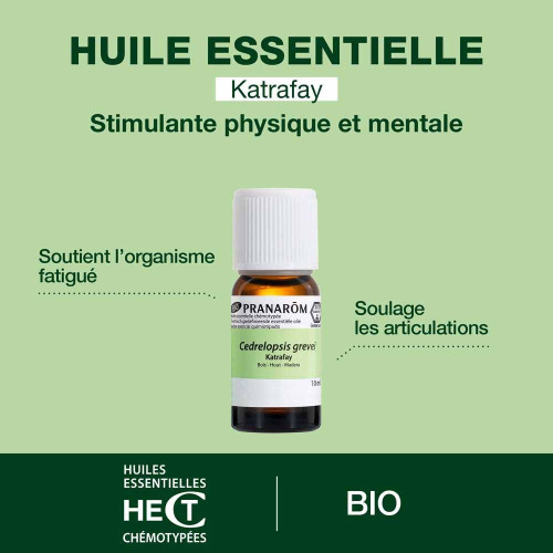 PRANAROM Katafray Bio 10ml - Huile Essentielle Naturelle et Pure