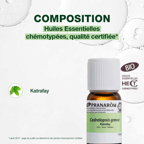 PRANAROM Katafray Bio 10ml - Huile Essentielle Naturelle et Pure