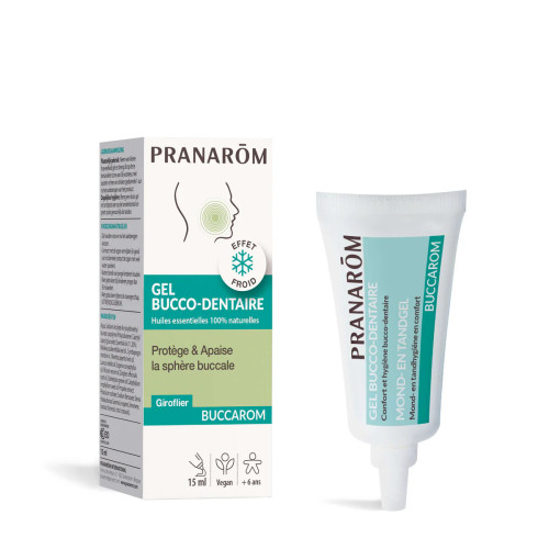 PRANAROM Buccarom Gel 15g - Hygiène Buccale Naturelle