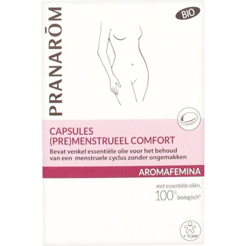PRANAROM Aromafemina 30 Capsules Confort Menstruel Bio - Apaisant