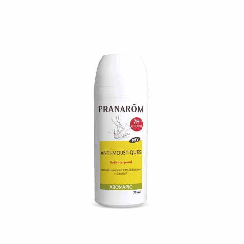 Pranarom Aromapic Roller 75ml - Protection 7h Anti-Moustique