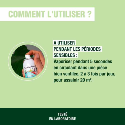 Pranarom Aromaforce Spray Ravintsara Bio 150ml - Assainit et Protège