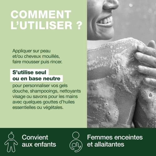 PRANAROM Aromaself Gel Lavant Bio 500ml - Doux et Naturel
