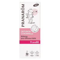 Pranarom PranaBB Diffusion Citronnelle Bio 10ml