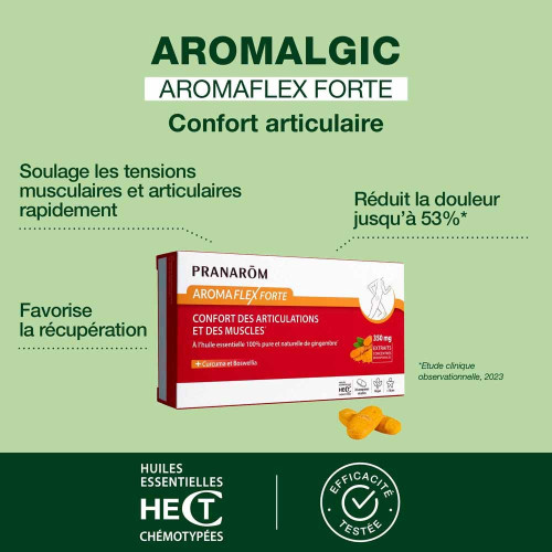 AROMAFLEX Forte - Confort Des Muscles & Articulations - 30 comprimés