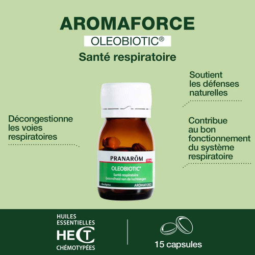 Aromaforce Oleobiotic Santé respiratoire capsules