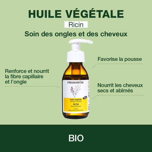 Huile de ricin Bio 100 ml