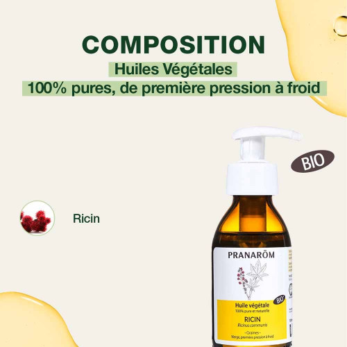 Huile de ricin Bio 100 ml