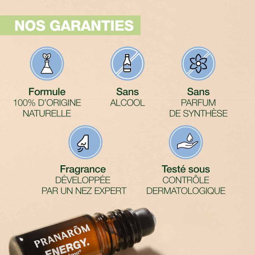 Pranarôm Roll-on Sommeil Bio 5 ml - Sommeil Réparateur Pharma360