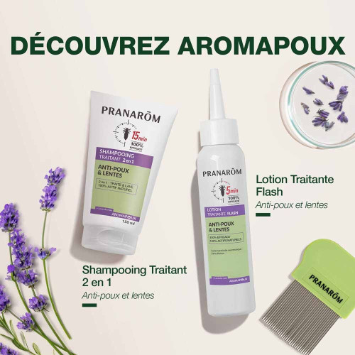 Pranarôm Pranapoux Lotion 100ml Anti-Poux Naturel Rapide Pharma360
