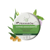 Pranarom Aromaforce Gommes Adoucissantes Bio 45g - Apaise la gorge