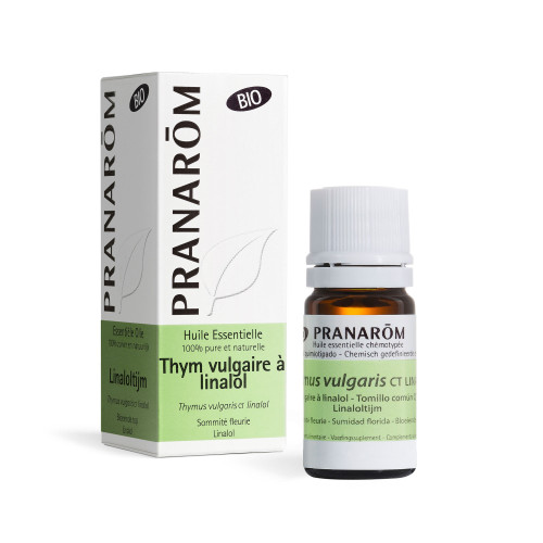 PRANAROM Huile Essentielle Thym Bio 5ml - Boost Immunité