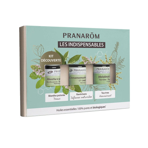 PRANAROM Coffret Essentiel 3 Huiles - Protection et Apaisement