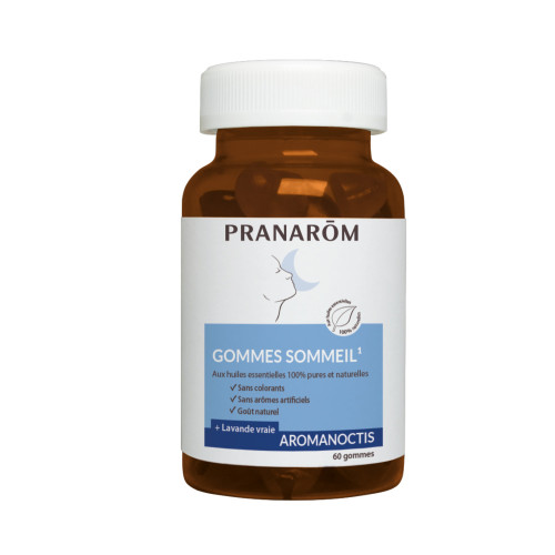 Pranarom Aromanoctis 60 Gummies - Sommeil Naturel avec