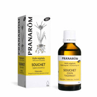 PRANAROM Huile Végétale Souchet Bio 50ml - Peau douce, moins de poils