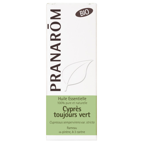 PRANAROM Cyprès de Provence Bio 5ml - Huile Essentielle Naturelle