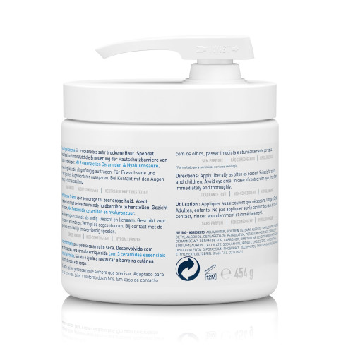 CeraVe Baume Hydratant 454g - Hydratation Intense Parapharmacie