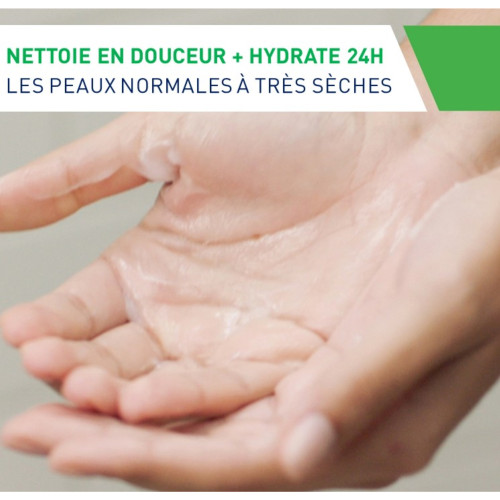 CeraVe Crème Lavante Hydratante 236ml - Nettoie et Hydrate