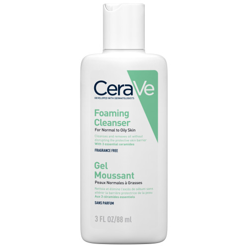 CeraVe Gel Moussant 88ml - Nettoie et Purifie Doucement