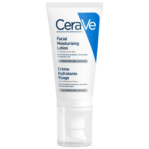 CeraVe Crème Hydratante Visage 52ml - Nourrit et Restaure Peau Sèche
