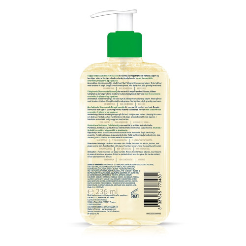CeraVe Huile Lavante 236ml - Hydrate et Apaise Peaux Sèches