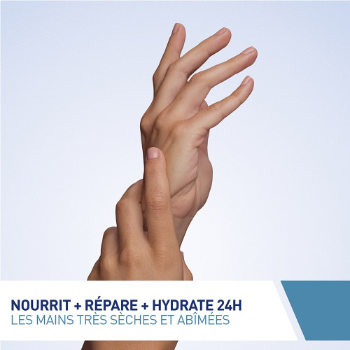 CeraVe Crème Mains Réparatrice 100ml - Hydrate et Apaise