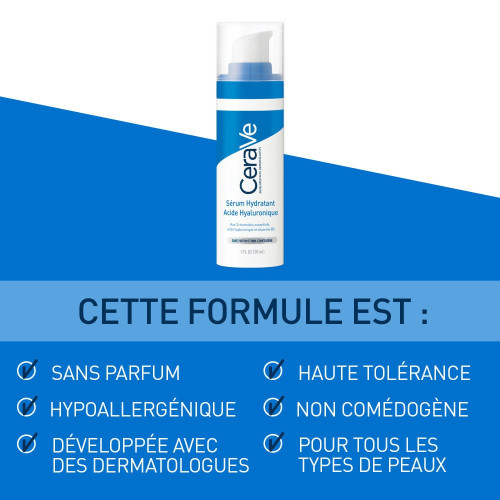 Sérum Hydratant Acide Hyaluronique 30 ml