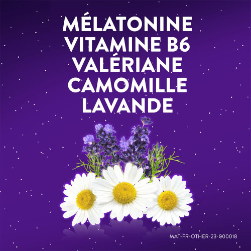 ZzzQuil Sommeil 60 Gommes - Aide à dormir vite et bien