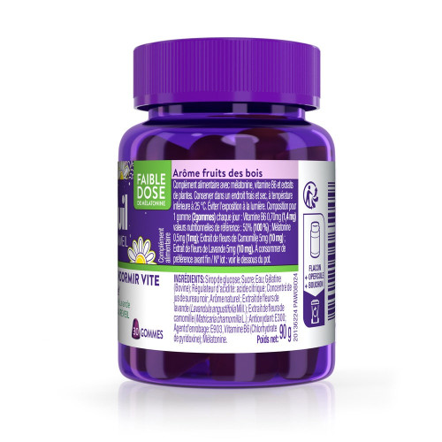 ZzzQuil Sommeil Arôme Fruits des Bois - Faible Dose 30 gummies