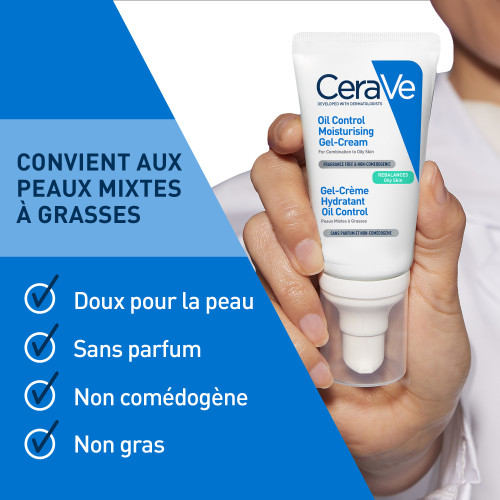 Gel Crème Hydratant Oil Control 52 ml