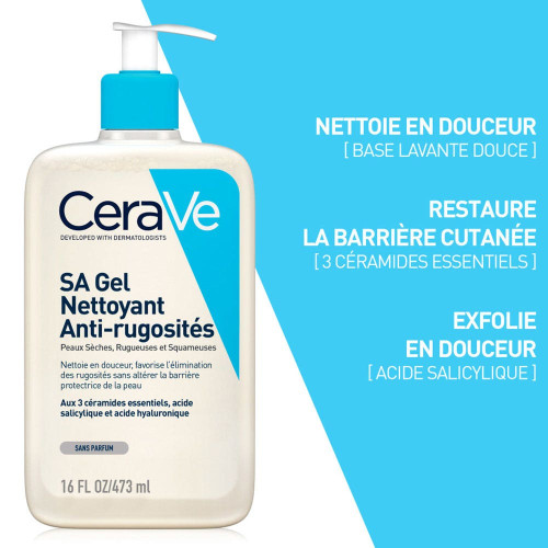SA Gel Nettoyant Anti-Rugosités 2 x 473 ml