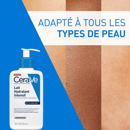 CeraVe Lait Hydratant Intensif 236ml Peau Sèche Apaisée Pharma360