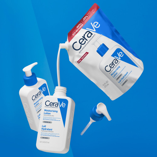 CeraVe Lait Hydratant Eco Recharge 473ml Peau Douce et Protégée