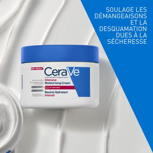 CeraVe Baume Hydratant Intensif 340g Peaux Très Sèches 72h Pharma360