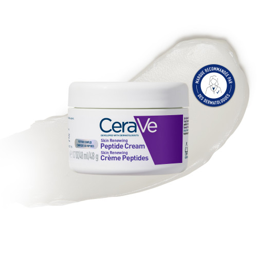 CeraVe Skin Renewing Crème Peptides 48g Anti-âge Hydratation Pharma360